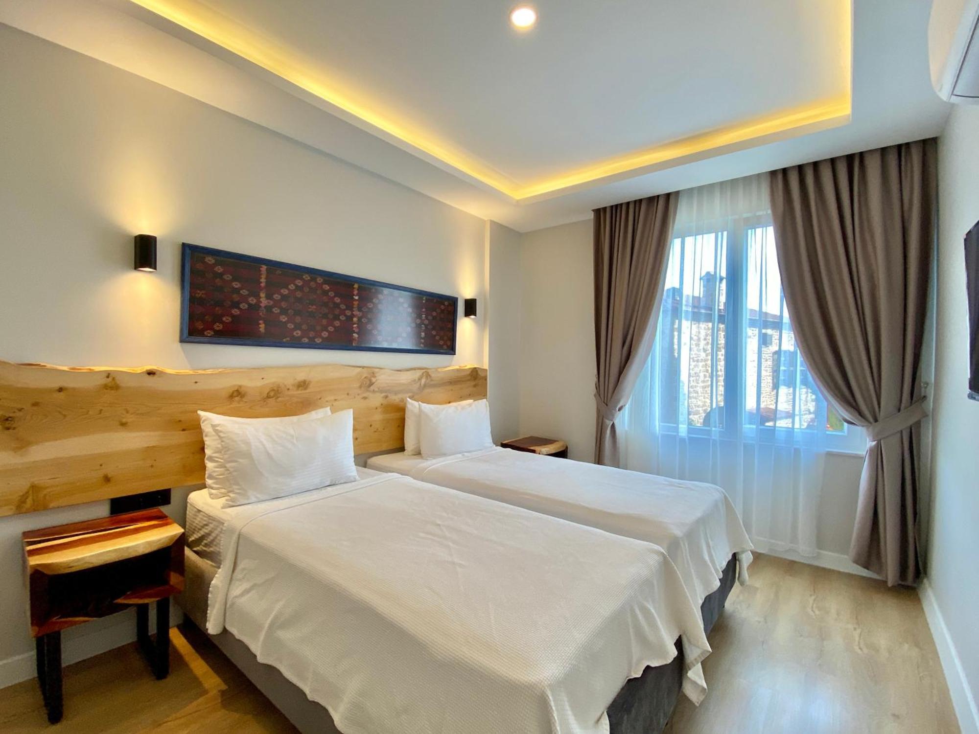 Kervan Hotel Antália Quarto foto